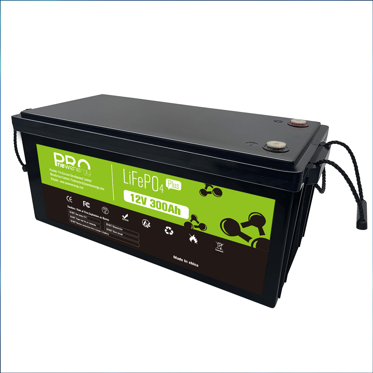 12v 300ah Lifepo4 Lithium Battery