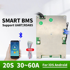 Smart BMS 16-20S 72V 80A Lithium Battery