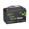 36v 55ah LiFePO4 Lithium Battery