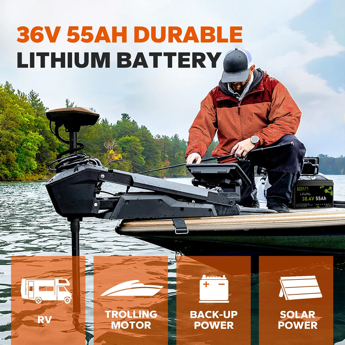 36 volt 55ah Lifepo4 Battery Applications