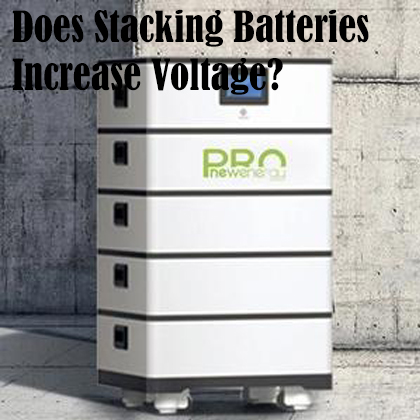 Does Stacking Batteries Increase Voltage?