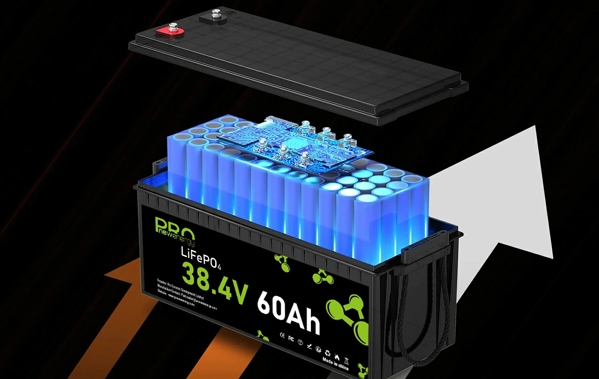38.4V 60AH LiFePO4 Battery