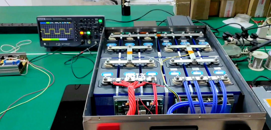 lithium iron phosphate battery connection